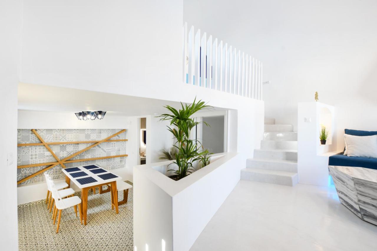 Blue White Residence مونوليثوس المظهر الخارجي الصورة