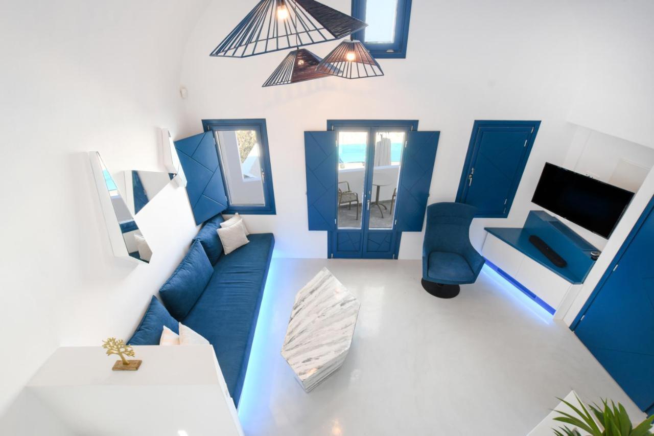 Blue White Residence مونوليثوس المظهر الخارجي الصورة